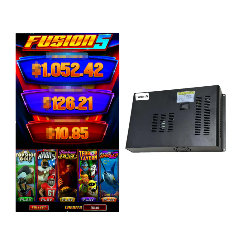 Fusion 5 game board